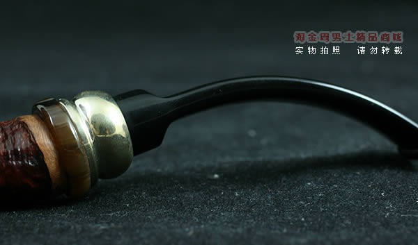 丹麦Peder Jeppesen石楠木手工烟斗|6件套装银圈PJ533-7