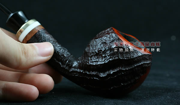 丹麦Peder Jeppesen石楠木手工烟斗|6件套装银圈PJ532-10