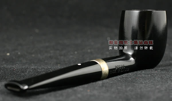 英国Dunhill登喜路石楠木烟斗|黑色礼服DRESS 2103-3