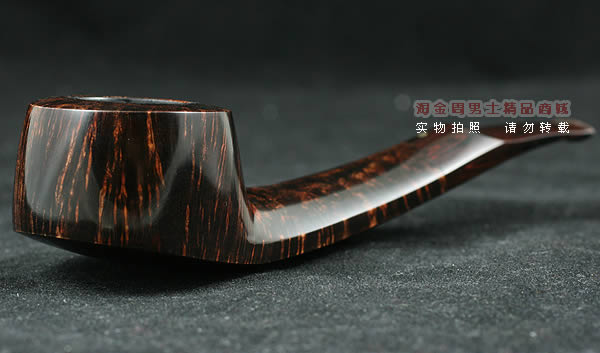 丹麦大师KAI NIELSEN石楠木烟斗|火焰纹D级Kai07-1