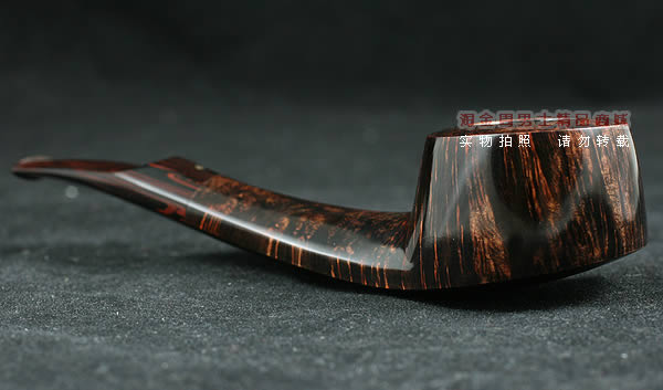 丹麦大师KAI NIELSEN石楠木烟斗|火焰纹D级Kai07-2