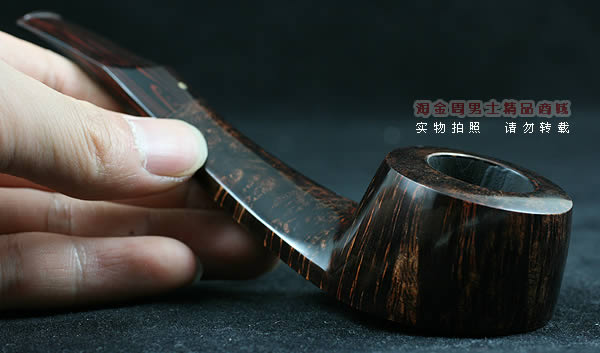 丹麦大师KAI NIELSEN石楠木烟斗|火焰纹D级Kai07-9