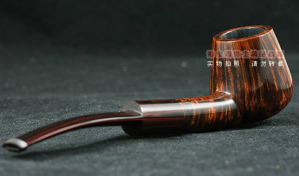 丹麦大师KAI NIELSEN石楠木烟斗|火焰纹D级Kai05-3