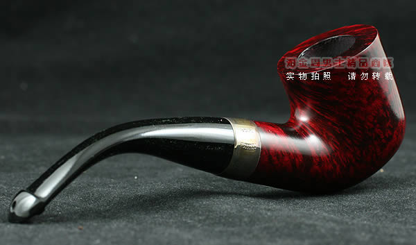 彼得森Peterson石楠木烟斗|5件套酒红银圈斗01-3