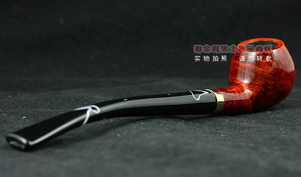 德国丹尼克石楠木烟斗|6件套彩嘴长斗500-2