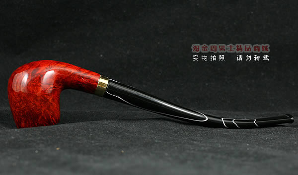 德国丹尼克石楠木烟斗|6件套彩嘴长斗501-3