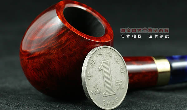 德国丹尼克石楠木烟斗|6件套彩嘴长斗502-4