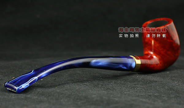 德国丹尼克石楠木烟斗|6件套彩嘴长斗503-2