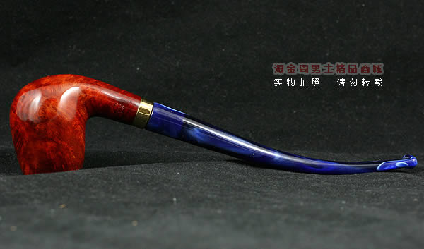 德国丹尼克石楠木烟斗|6件套彩嘴长斗503-3