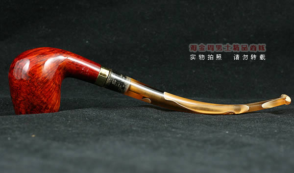 德国丹尼克石楠木烟斗|6件套彩嘴长斗505-3