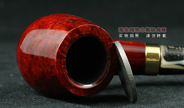 德国丹尼克石楠木烟斗|6件套彩嘴长斗505-4