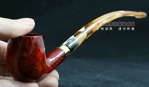 德国丹尼克石楠木烟斗|6件套彩嘴长斗505-8