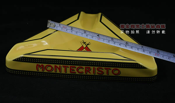 蒙特Montecristo陶瓷三角烟灰缸-AT0003-3