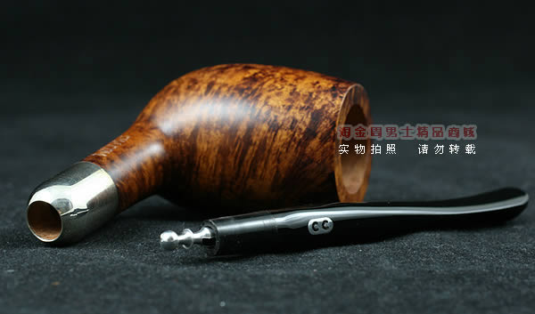 法国CHACOM石楠木烟斗|5件套银圈军插斗ARMY 93-6