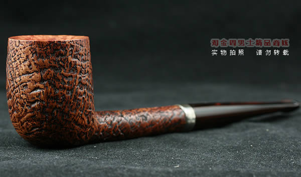 英国Dunhill登喜路石楠木烟斗|6件套银圈county 4110-1