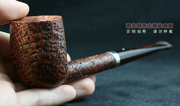 英国Dunhill登喜路石楠木烟斗|6件套银圈county 4110-10