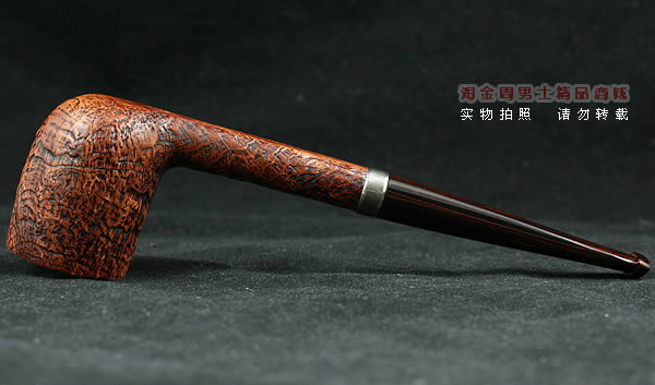 英国Dunhill登喜路石楠木烟斗|6件套银圈county 4110-4