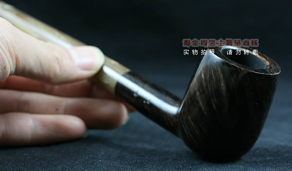 意大利沙芬石楠木烟斗|6件套金哥收藏深色斗104-10