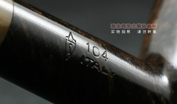 意大利沙芬石楠木烟斗|6件套金哥收藏深色斗104-8