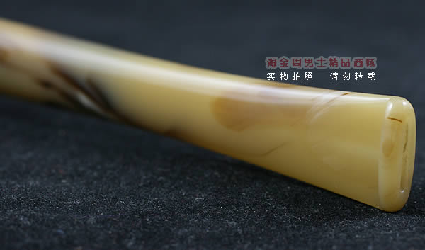 意大利沙芬石楠木烟斗|6件套金哥收藏光面浅色斗104-9