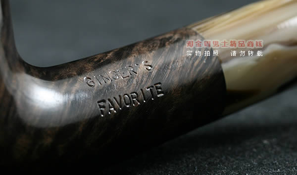 意大利沙芬石楠木烟斗|6件套金哥收藏光面深色斗626-7