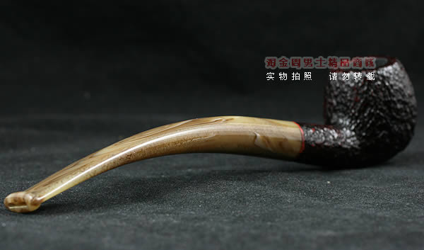 意大利沙芬石楠木烟斗|6件套金哥收藏粗面斗626-3