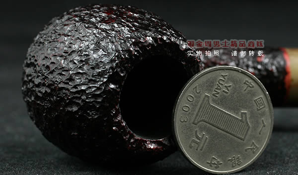 意大利沙芬石楠木烟斗|6件套金哥收藏粗面斗626-5