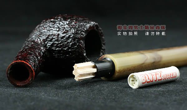 意大利沙芬石楠木烟斗|6件套金哥收藏粗面斗626-7