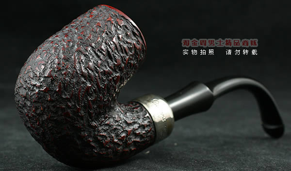 爱尔兰彼得森Peterson石楠木烟斗|大号银圈系统斗-1