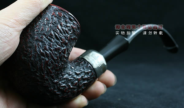 爱尔兰彼得森Peterson石楠木烟斗|大号银圈系统斗-10