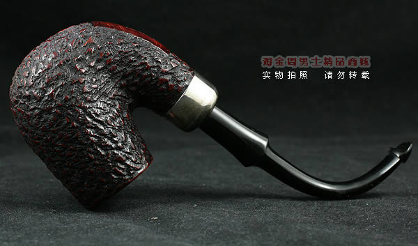 爱尔兰彼得森Peterson石楠木烟斗|大号银圈系统斗-4