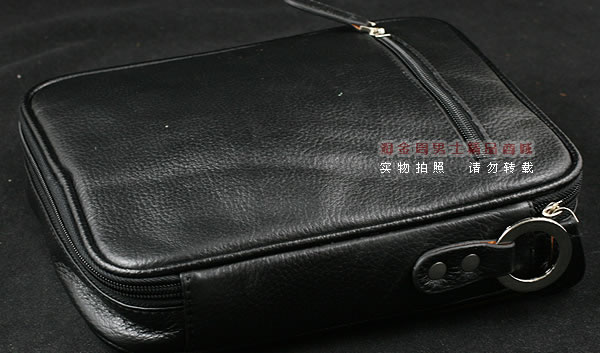 意大利SAVINELLI沙芬6斗烟斗包-黑色-1