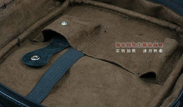 意大利SAVINELLI沙芬6斗烟斗包-黑色-4