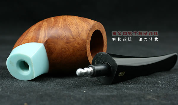 法国CHACOM石楠木烟斗|5件套原木蛋形斗-6