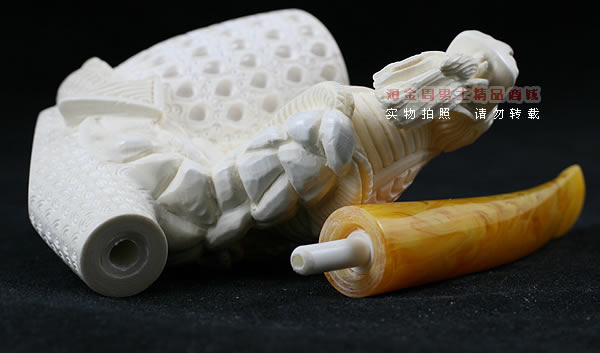 意大利LUBINSKI鲁宾斯基大号海泡石烟斗|套装L07-6