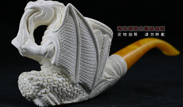 意大利LUBINSKI鲁宾斯基大号海泡石烟斗|套装L08-1