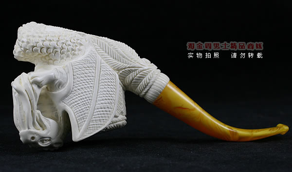 意大利LUBINSKI鲁宾斯基大号海泡石烟斗|套装L08-4