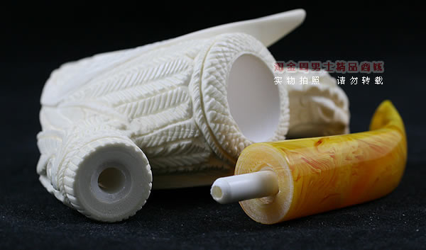 意大利LUBINSKI鲁宾斯基大号海泡石烟斗|套装L08-7