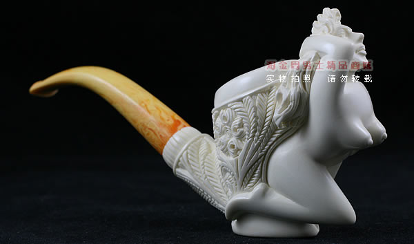 意大利LUBINSKI鲁宾斯基大号海泡石烟斗|套装L09-2