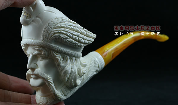 意大利LUBINSKI鲁宾斯基超大海泡石烟斗|套装L11-10