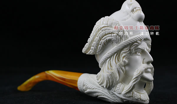 意大利LUBINSKI鲁宾斯基超大海泡石烟斗|套装L11-2