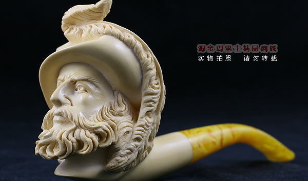 意大利LUBINSKI鲁宾斯基大号海泡石烟斗|套装L14-1