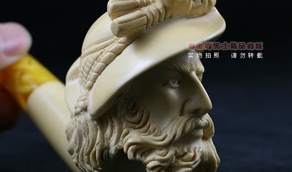 意大利LUBINSKI鲁宾斯基大号海泡石烟斗|套装L14-8