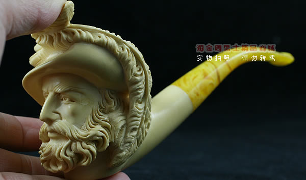 意大利LUBINSKI鲁宾斯基大号海泡石烟斗|套装L14-9