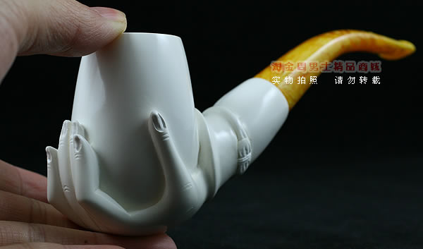 意大利LUBINSKI鲁宾斯基大号海泡石烟斗|套装L15-9