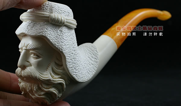 意大利LUBINSKI鲁宾斯基大号海泡石烟斗|套装L16-10