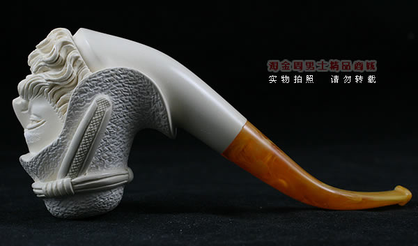 意大利LUBINSKI鲁宾斯基大号海泡石烟斗|套装L16-4