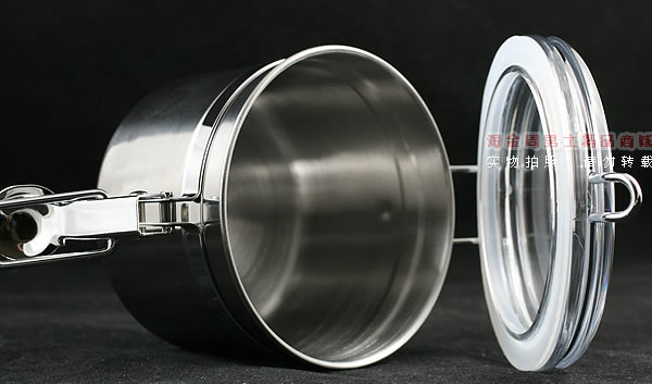 烟草茶叶不锈钢密封保湿罐|100克装IC021-1