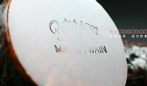 爱尔兰彼得森石楠木烟斗|马克吐温收藏麻面斗-17