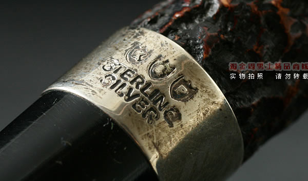 爱尔兰彼得森石楠木烟斗|马克吐温收藏麻面斗-18